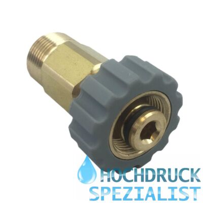 Adapter M 22 AG auf M 21 IG Überwurf Kärcher Schlauch - WAP Alto Hochdruckgeräte