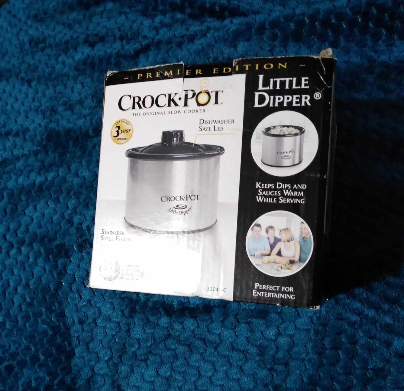 Rival Crock Pot Little Dipper Mini Slow Cooker Stainless Pot 16 oz eBay