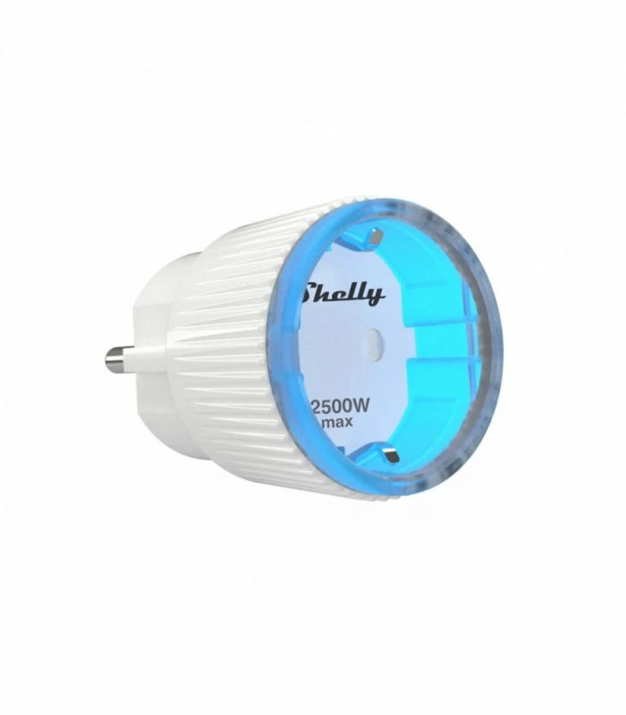 SHELLY Plug S Smart Wall Plug with Power Metering, Wi-Fi