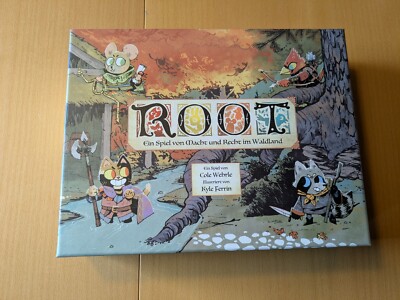 Asmodee Root, Brettspiel - Ein Spiel von Macht und Recht im Waldland ungespielt