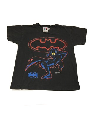 Vtg Batman DC Comics 1995 T Shirt Signal Artwear Size Youth Vtg Batman DC Comics 1995 T Shirt Signal Artwear Size Youth