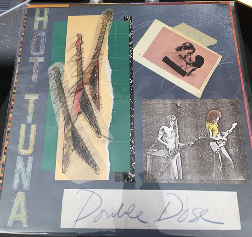 Mint- Hot Tuna Double Dose Grunt Records Stereo 2 LP Set