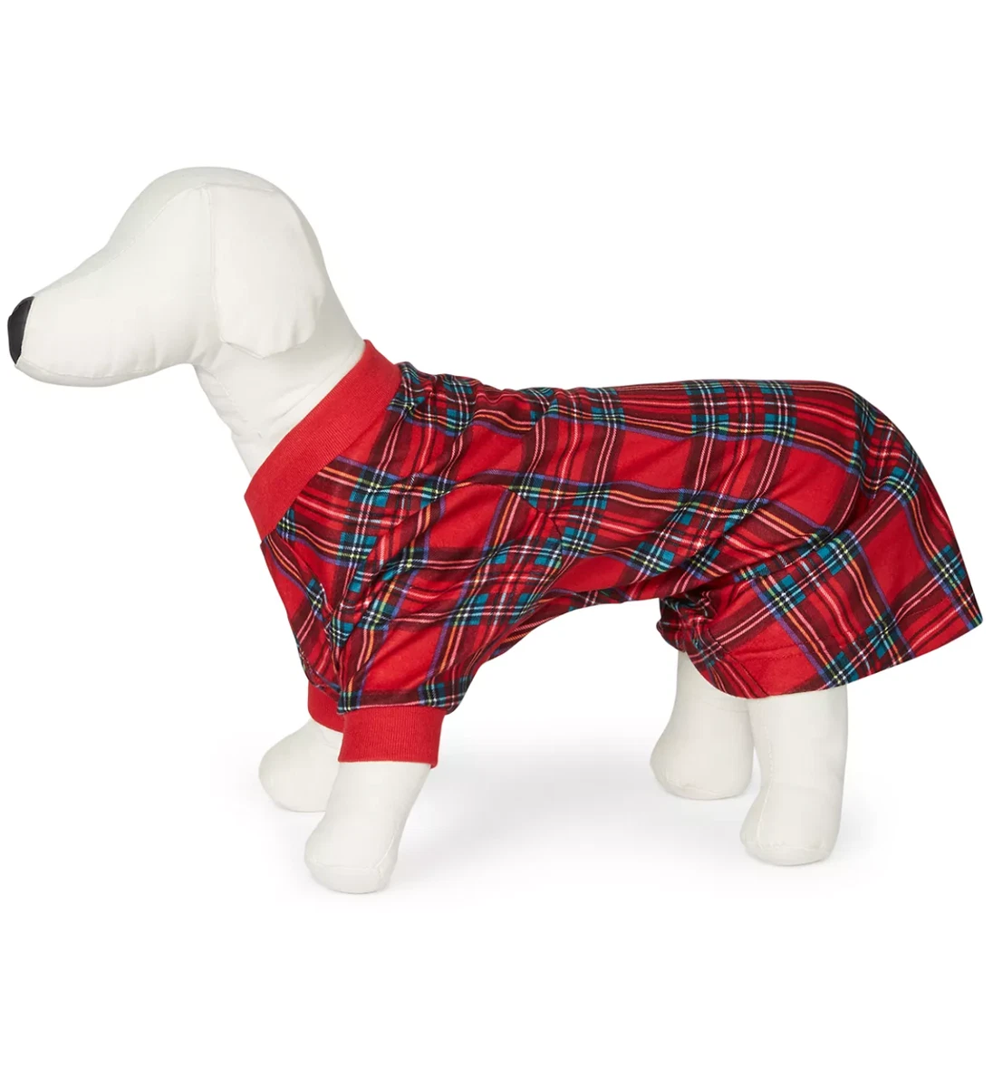 FAMILY PAJAMAS Brinkley Plaid Pet Pajamas sz XL X Large Christmas