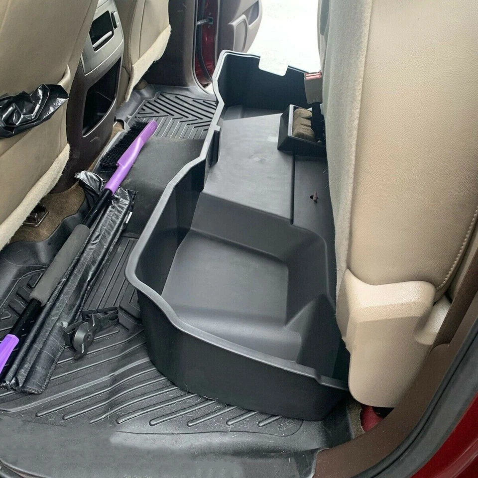 Silverado Sierra 1500 2500 2014-18 doble cabina extendida caja de almacenamiento debajo del asiento Foto 3 de 4