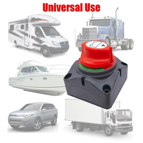Batterietrennschalter Cut/Shut Off 275-1250Amp Marine Boot Wohnmobil Camper 12V-48V - Bild 8 von 9