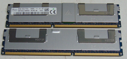 SK Hynix 32GB 4Rx4 PC3L-12800L DDR3 1600MHz ECC LRDIMM HMT84GL7AMR4A-PB