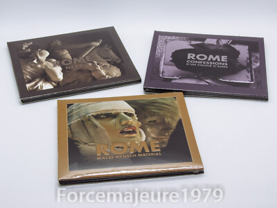 ROME -3 CD Paket - MASSE MENSCH, CONFESSIONS, NERA 