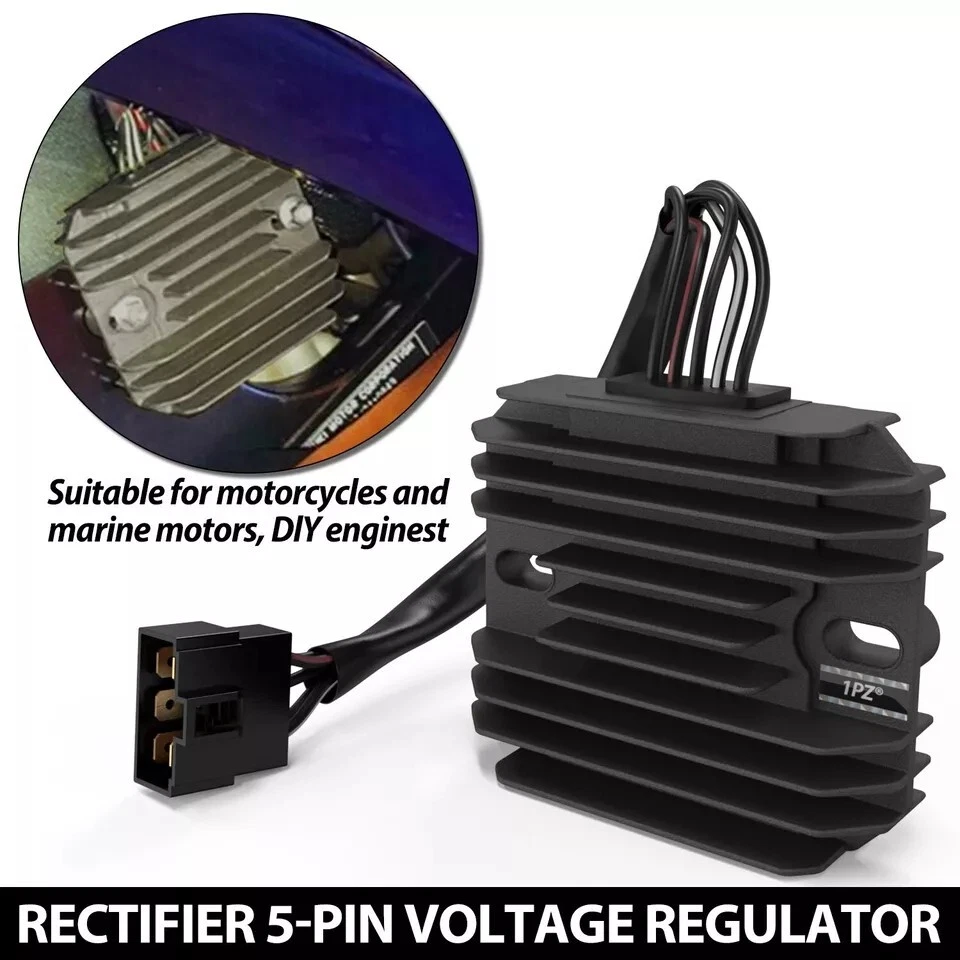 Regulador de voltaje rectificador para Suzuki Intruder 1500 VL1500 32800-33E21 Foto 2 de 4