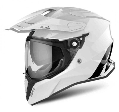 neuer Airoh Commander Helm Color White Gloss Enduro Crossover Gr. XL