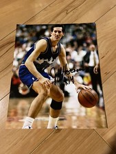 Jeff Hornacek Signed 8x10 Utah Jazz Photo All Star 3 Point Contest NBA Proof