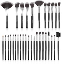 Professional Makeup Brush Set 32-Piece Brushes Wooden Handle Cosmetic Eyeshadow