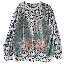 Stella McCartney Silk Lace Sheer Blouse Runway Top Spring 2015 Womens EU 42 US 8