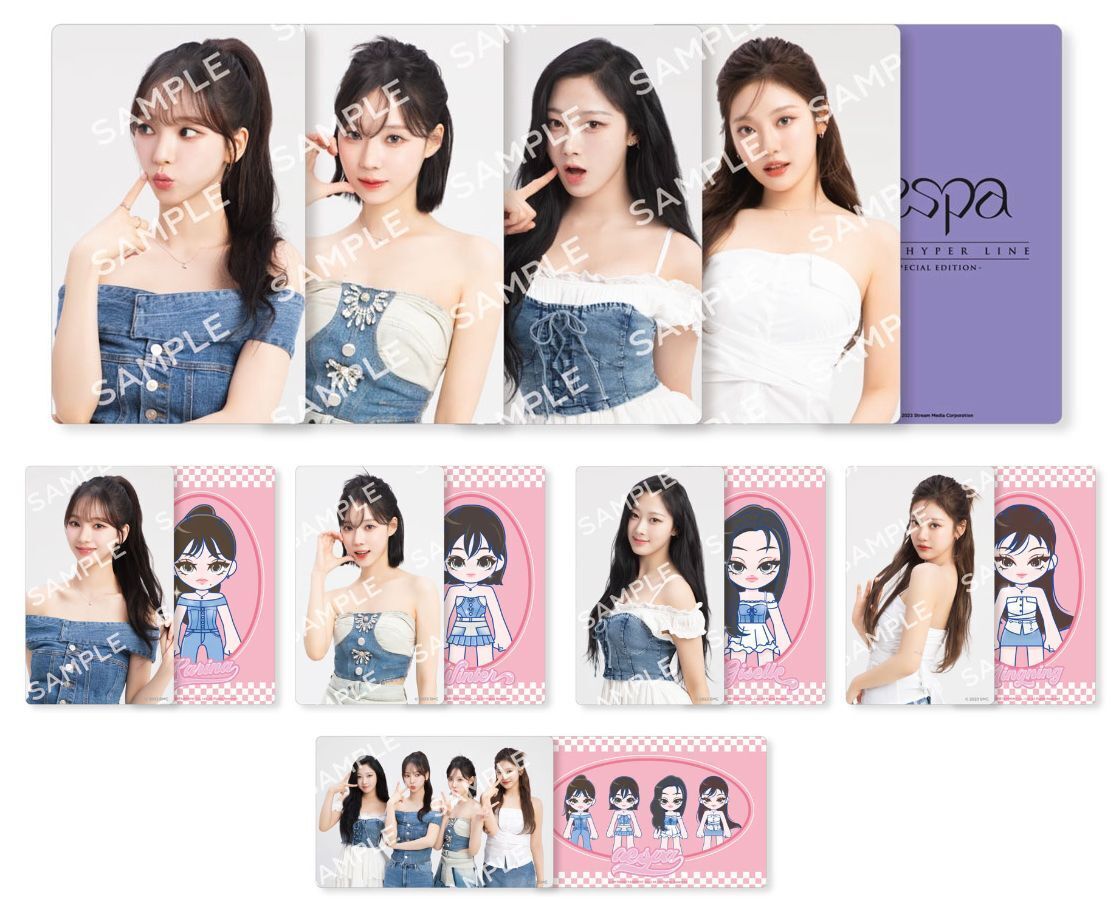 WINTER aespa Official Photocard YES24 Lucky Draw Synk WINTER aespa Official Photocard YES24 Lucky Draw Synk