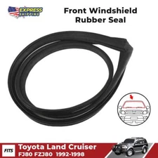 Windshield Rubber Seal Front Fits Toyota Land Cruiser FJ80 FZJ80 1990-98 Strip
