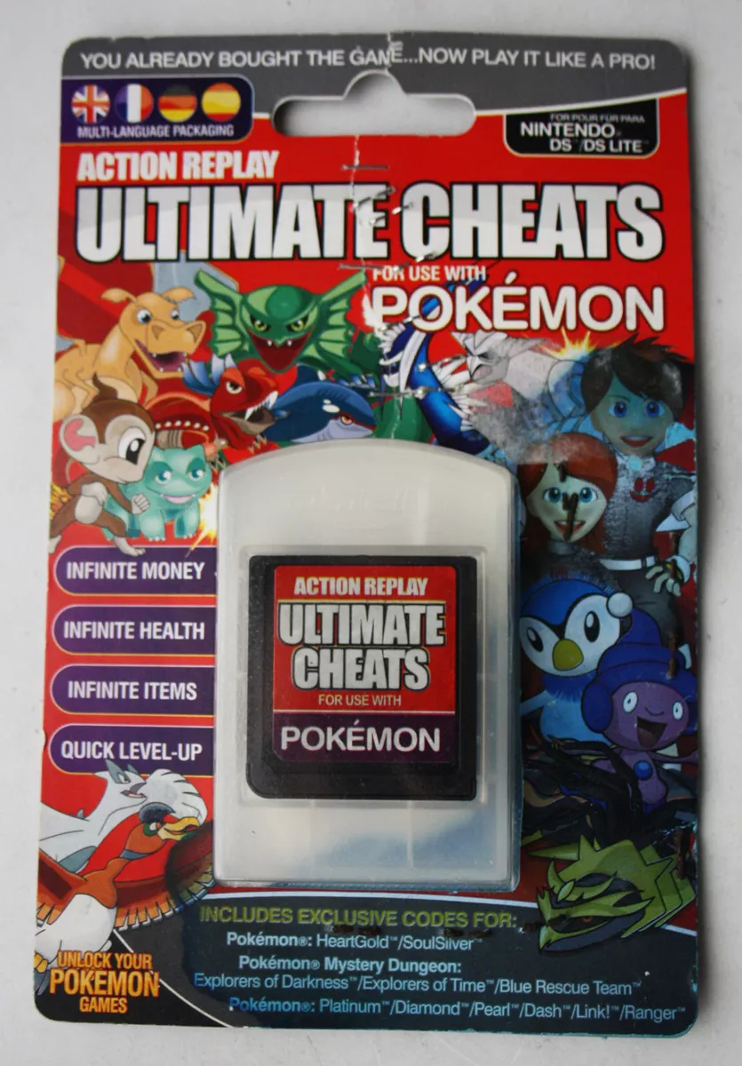 The Best Pokémon Diamond Cheats (Action Replay Codes) (2023