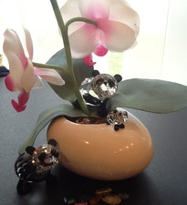 Swarovski Figur Figuren Panda Pandas Familie Mutter (Vater) & Baby TOP ZUSTAND