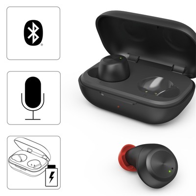 Hama Bluetooth Kopfhörer In Ear Spirit Chop kabellos Headset Wireless Touch Schw