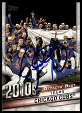 2020 Topps Decades' Best Jed Hoyer Auto Chicago Cubs #DB-83 Signed