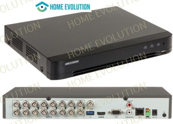 Hikvision 16 Channel + 2 Channel IP 1080p iDS-7216HQHI-M1/S Video Surveillance DVR-