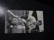 Dick Groat signed Photo Postcard