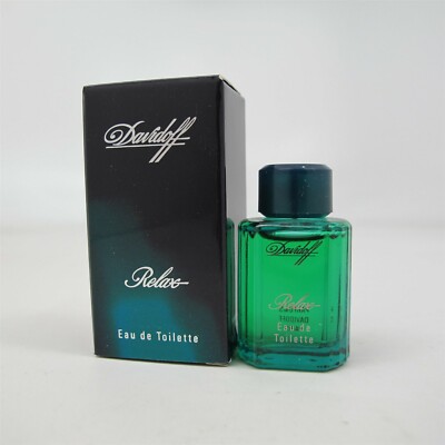 RELAX by Davidoff 5 ml/ 0.17 oz Eau de Toilette Splash MINIATURE NIB