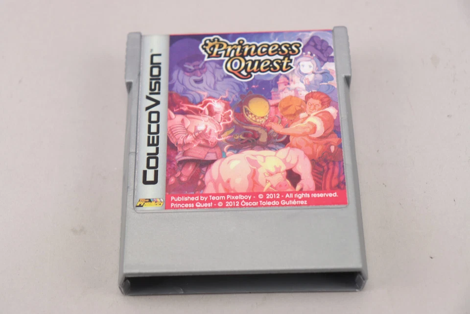 Princess Quest ColecoVision & Adam Original Team Pixelboy Homebrew Game NIB MIB - Image 2 of 4