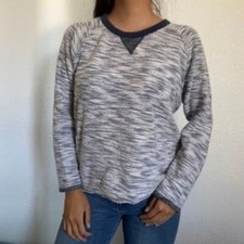 athleta castle peak crew slub sweater S