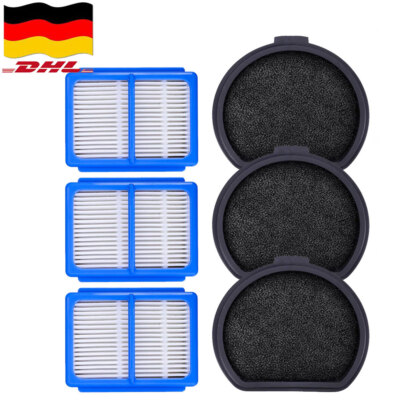 3 Ersatzfilter Set für AEG QX9 Staubsauger Filter Vormotorfilter + Hygienefilter
