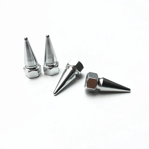 4X Aluminum Metal Long Spike Wheel/Tire Valve Stem Car-Truck Air Caps Covers USA - Bild 16 von 20