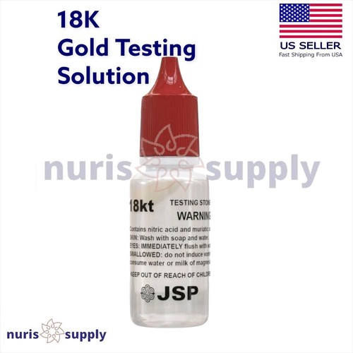 Gold Testing Solutions Kit 10K 14K 18K 22K Silver Platinum Stone