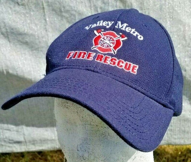 Valley Metro Fire Rescue Snap Back Cap Truckers Hat Free