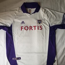 RSC Anderlecht 2001 Home Football Shirt (XL 47" chest) Authentic Original