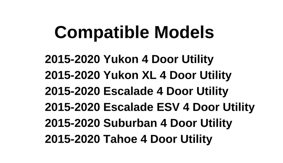 Fits 2015-2020 Cadillac Escalade/ ESV Passenger Right Front Door Window Glass   Foto 4 de 4