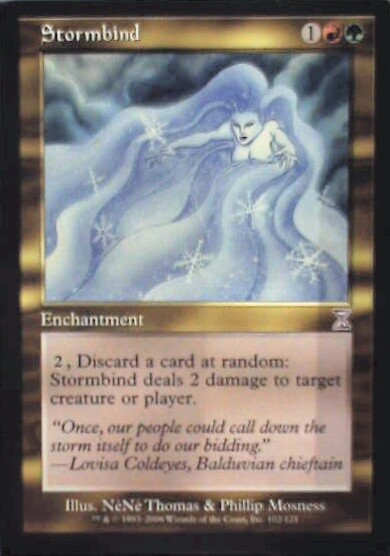 Stormbind - Timeshifted: #102, Magic: The Gathering Nm R106
