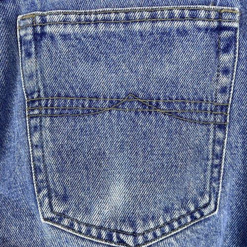 Vintage Bugle Boy Jeans 705 Men’s 30x30 Blue Denim Retro 80s 90s Logo Relaxed - Picture 7 of 11