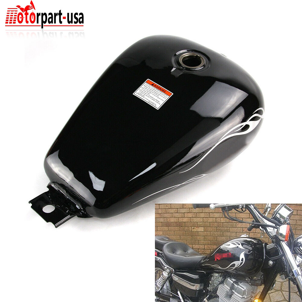 Black Motorcycle 3.4 Gallons Fuel Gas Tank For Honda CMX 250