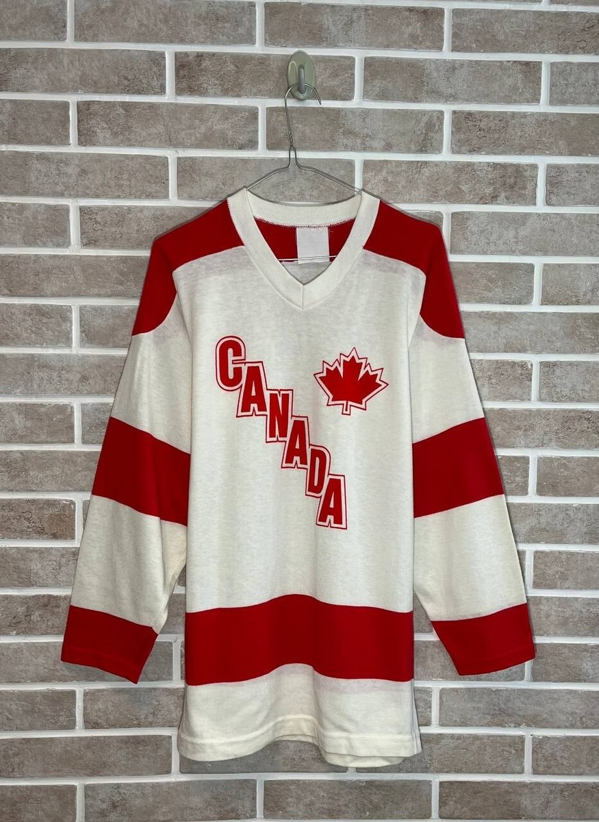 Canada ice hockey sk sandow sporting vintage retro jersey 70s
