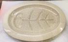 Vintage Red Wing Pottery Village Brown Speckled 12.5” x 9” Meat or Fish Platter