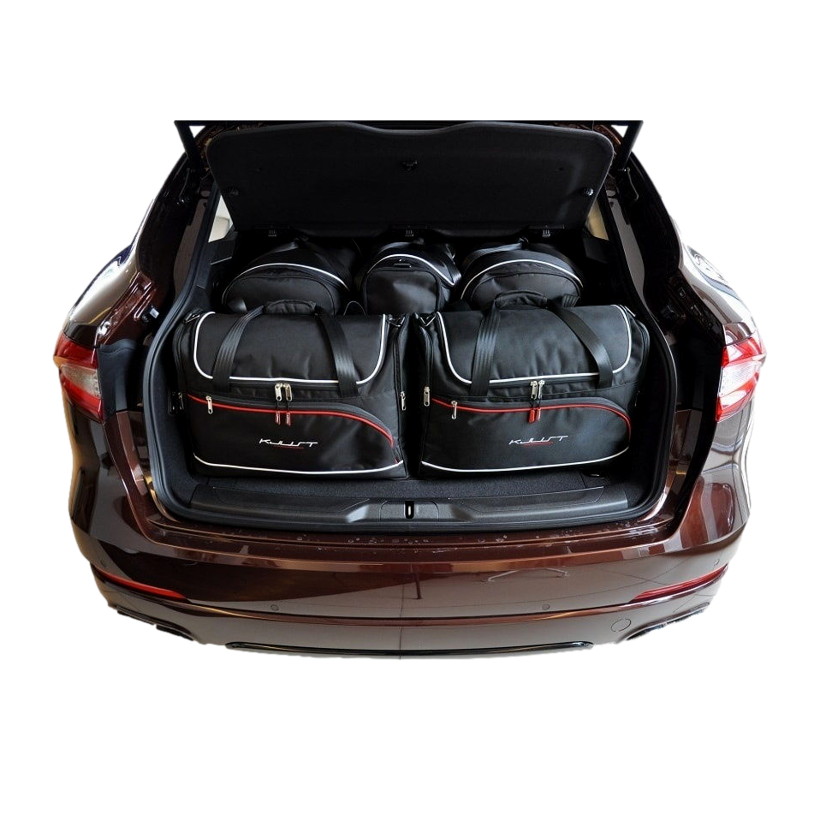5 Kofferraumtaschen Set fahrzeugspezifisch für MASERATI LEVANTE SUV KJUST