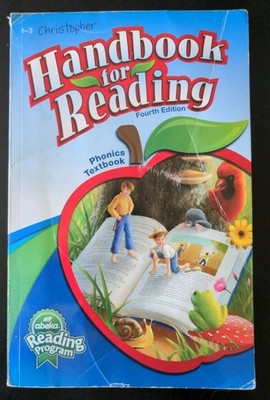 Abeka Handbook for Reading 4th Ed Phonics 1-3 Reading Program
