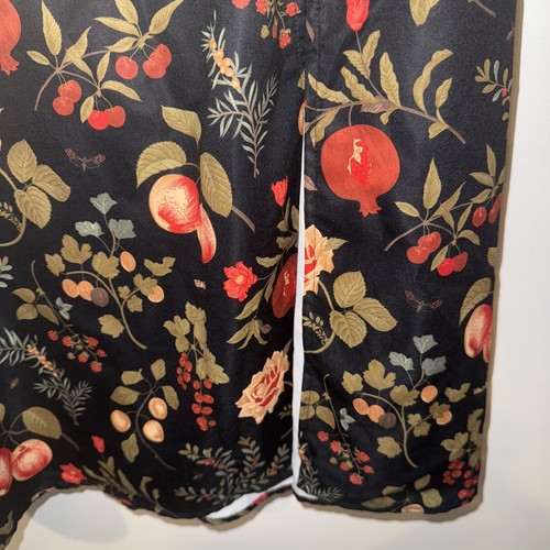 Cider Milkmaid Dress Women's 0XL Fruit Floral Cottagecore Thanksgiving Peasant - Picture 8 of 14