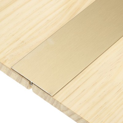 3Pcs T-Profil Übergangsleisten für T-Molding, 2,95 ft x 2,36 Zoll, Bronze