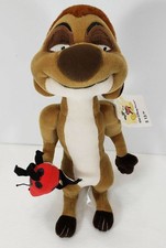 The Lion King TIMON Meerkat Plush Toy 11" tall with Disney World Tag