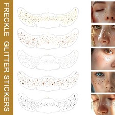 Fake Freckle Temporary Freckles Makeup Brown Spots 6pcs Face Tattoo Sticker  
