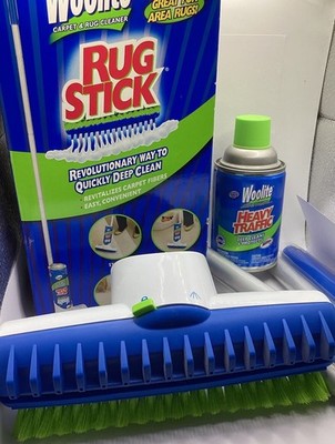 Woolite Rug Stick Carpet Foam High Traffic Deep Cleaner Brush Kit 