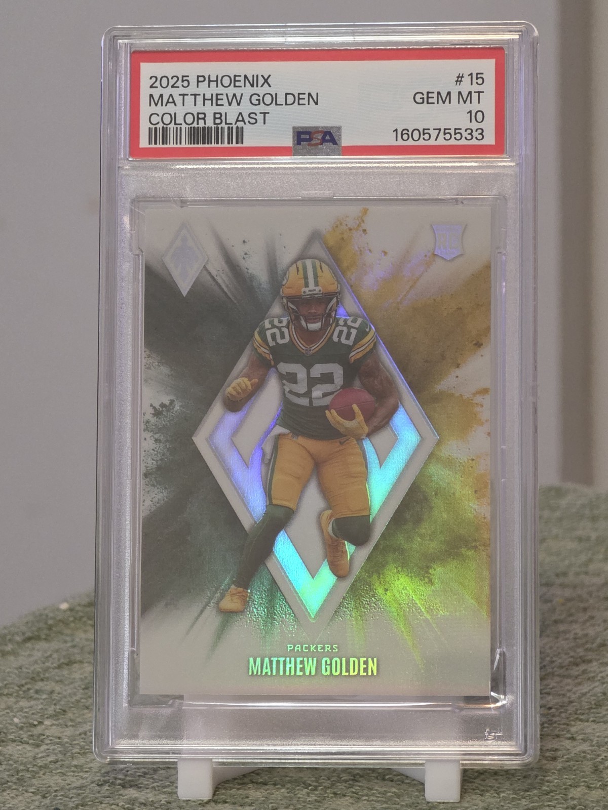 Matthew Golden Panini Phoenix Color Blast #15 Base