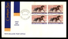 Mayfairstamps New Zealand FDC 1970 Horse Cart Racing Cardigan Bay First Day Cove