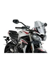 PUIG NAKED FAIRING N.G. SPORT TRIUMPH STREET TRIPLE RS 20-22 LIGHT SMOKE