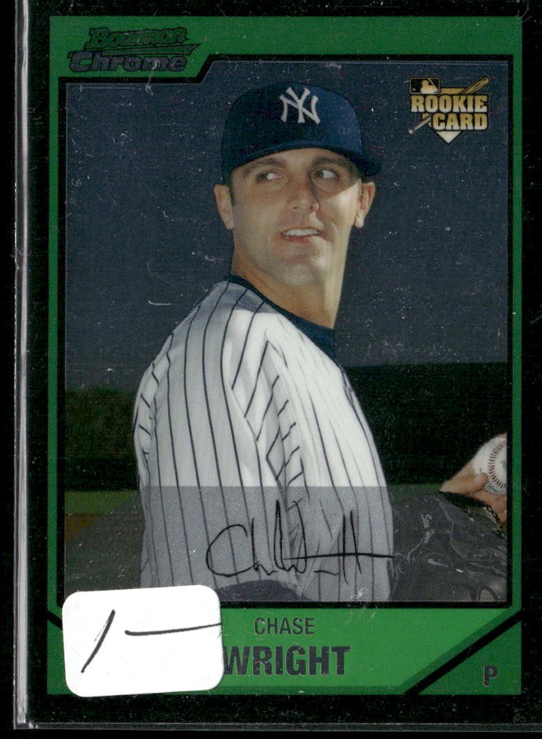 2007 Bowman Draft Picks & Prospects #BDP4 Chase Wright Chrome
