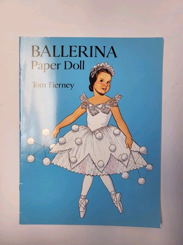 BALLERINA PAPER DOLL 1994 Tom Tierney Book UNCUT - Picture 1 of 9